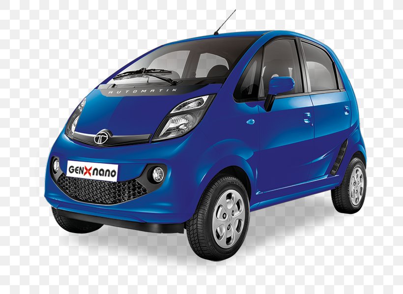 Mitsubishi I Tata Nano Tata Motors Tata GenX Nano Car, PNG, 750x598px, Mitsubishi I, Automatic Transmission, Automotive Design, Automotive Exterior, Blue Download Free