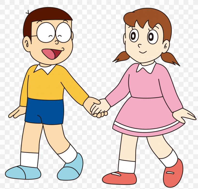 Nobita Nobi Shizuka Minamoto Suneo Honekawa Doraemon, PNG, 1280x1224px, Watercolor, Cartoon, Flower, Frame, Heart Download Free