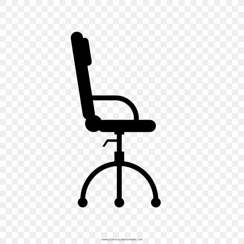 Office & Desk Chairs Drawing Coloring Book, PNG, 1000x1000px, Office Desk Chairs, Armrest, Ausmalbild, Black, Black And White Download Free