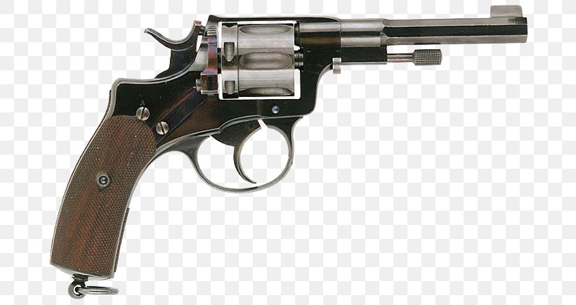 Revolver Firearm Nagant M1895 Pistol Handgun, PNG, 700x434px, Revolver, Air Gun, Airsoft, Caliber, Colt 1851 Navy Revolver Download Free