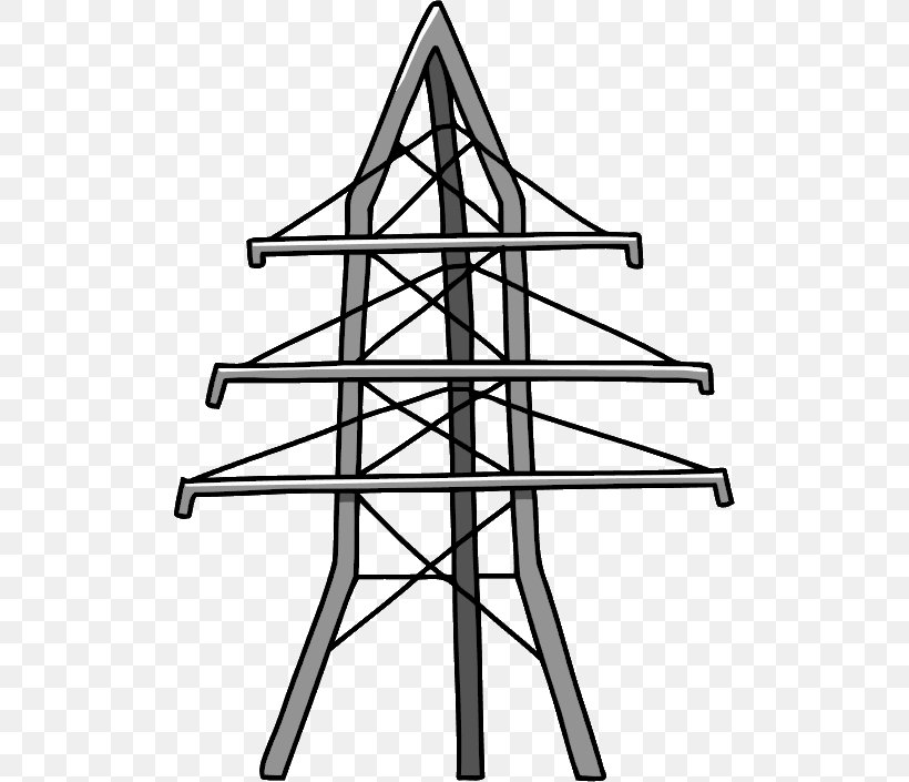 Transmission Tower, PNG, 506x705px, Transmission Tower, Black And White, Electric Power Transmission, Electricity, Electronics Download Free