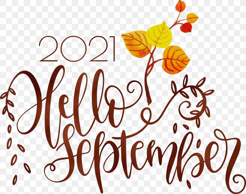 Welcome August September Drawing, PNG, 3065x2412px, 2019, Hello September, August, Drawing, Paint Download Free