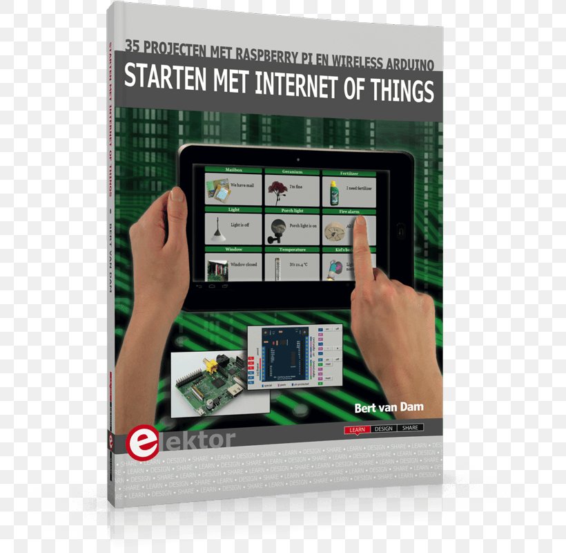 Arduino Raspberry Pi Internet Of Things Elektor, PNG, 800x800px, Arduino, Android Things, Book, Communication, Computer Software Download Free