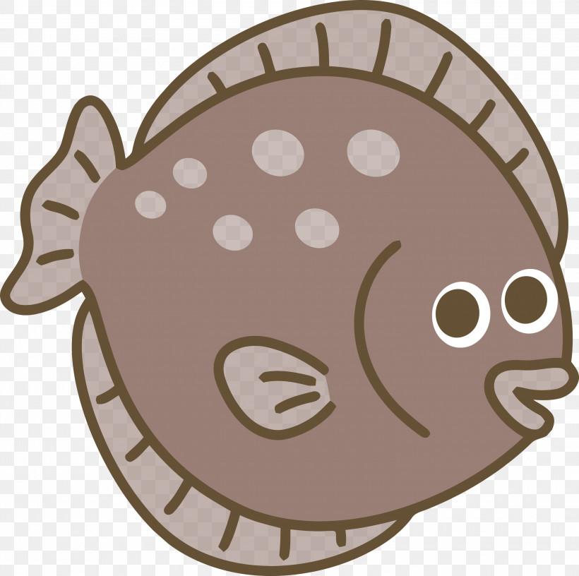 Cartoon, PNG, 3000x2988px, Flounder, Cartoon, Cartoon Flounder, Fish Download Free