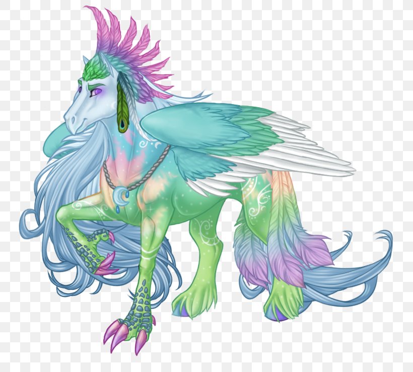 Horse Dragon Cartoon Figurine, PNG, 761x739px, Watercolor, Cartoon, Flower, Frame, Heart Download Free