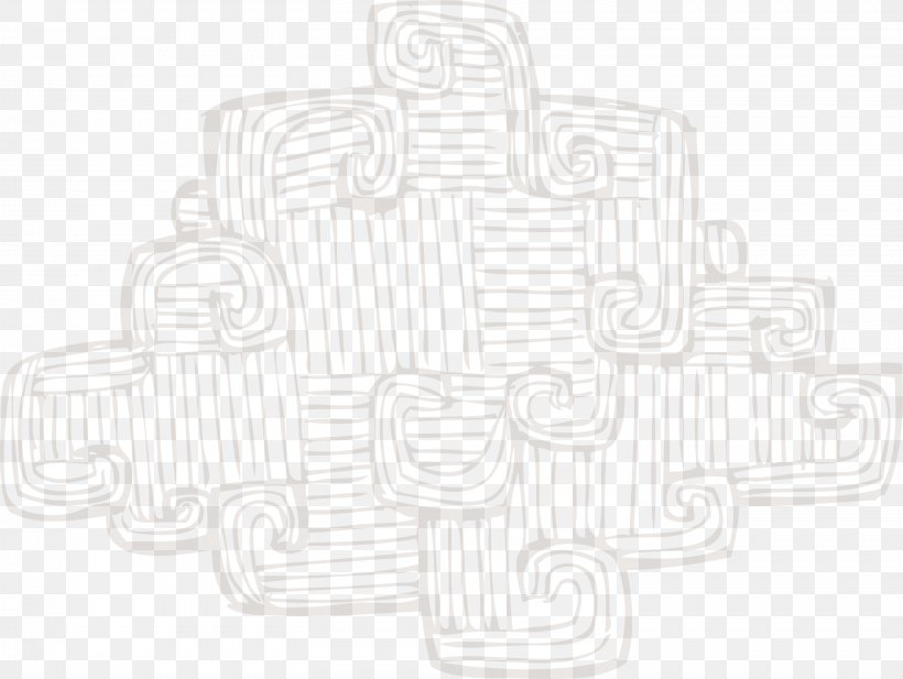 Vector Line Drawing Decorative Decoration Clouds, PNG, 3034x2286px, Black And White, Monochrome, Monochrome Photography, Pattern, Photography Download Free