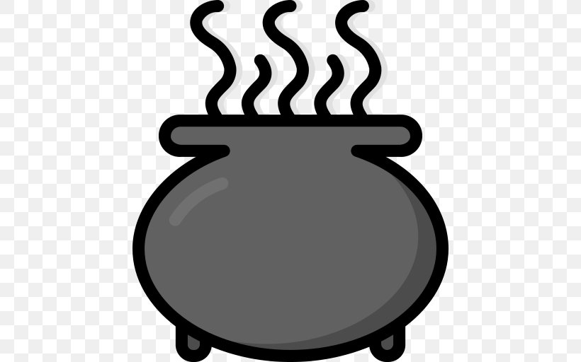 Harry Potter Clip Art, PNG, 512x512px, Harry Potter, Black And White, Cauldron, Cookware, Cookware And Bakeware Download Free