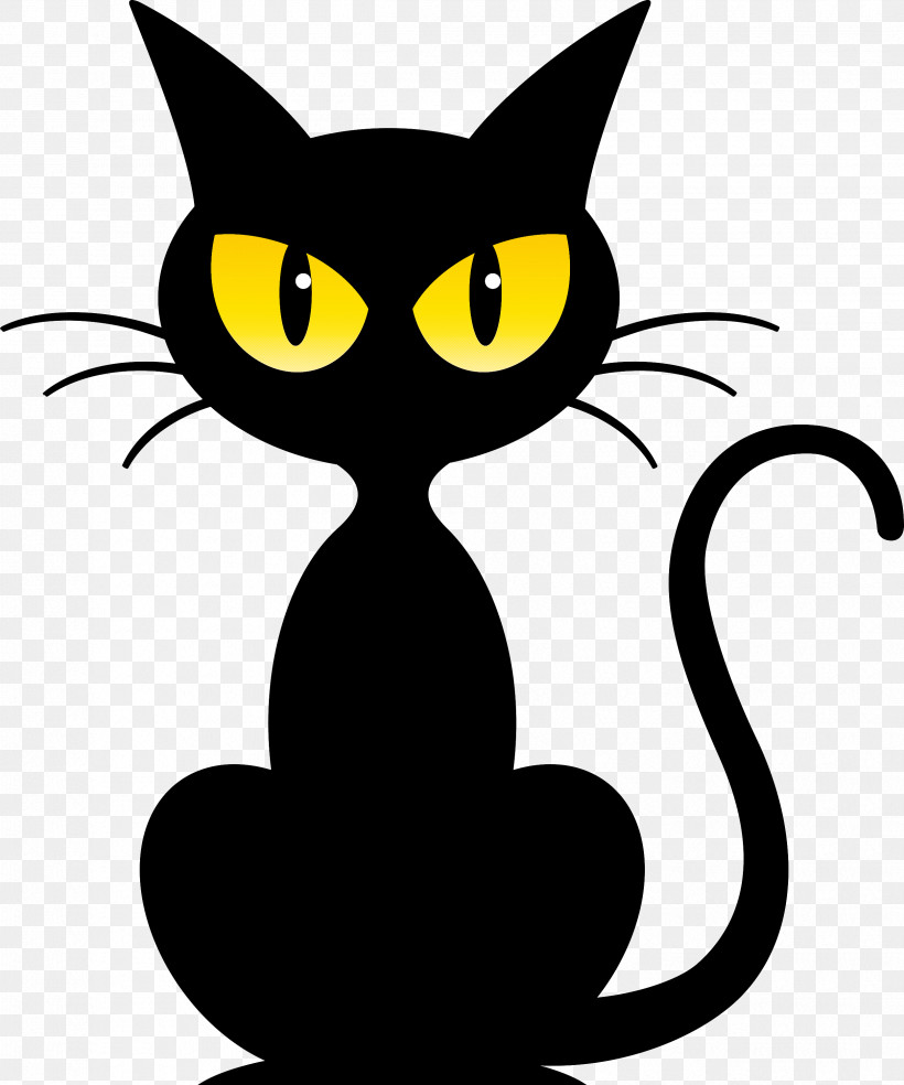 Happy Halloween, PNG, 2498x3000px, Happy Halloween, Black Cat, Bombay Cat, British Shorthair, Burmese Cat Download Free