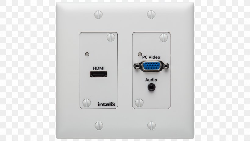 HDBaseT HDMI VGA Connector Wall Plate Kramer Electronics, PNG, 1600x900px, Hdbaset, Category 5 Cable, Category 6 Cable, Coaxial Cable, Computer Port Download Free