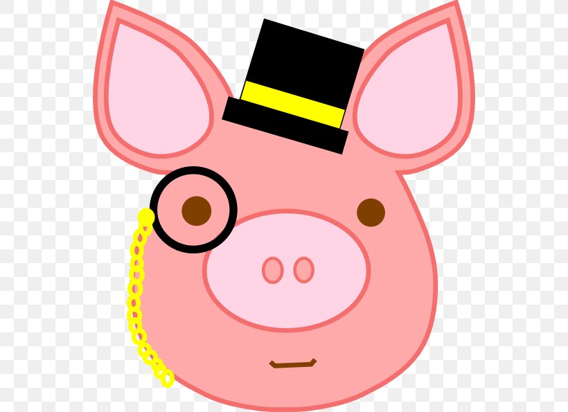 Pig Royalty-free Clip Art, PNG, 552x595px, Pig, Area, Cheek, Drawing, Nose Download Free