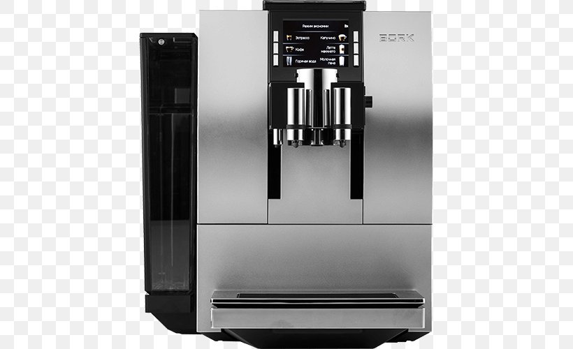 Coffeemaker Espresso Machines Cappuccino, PNG, 500x500px, Coffee, Bork, Cappuccino, Coffeemaker, Drip Coffee Maker Download Free