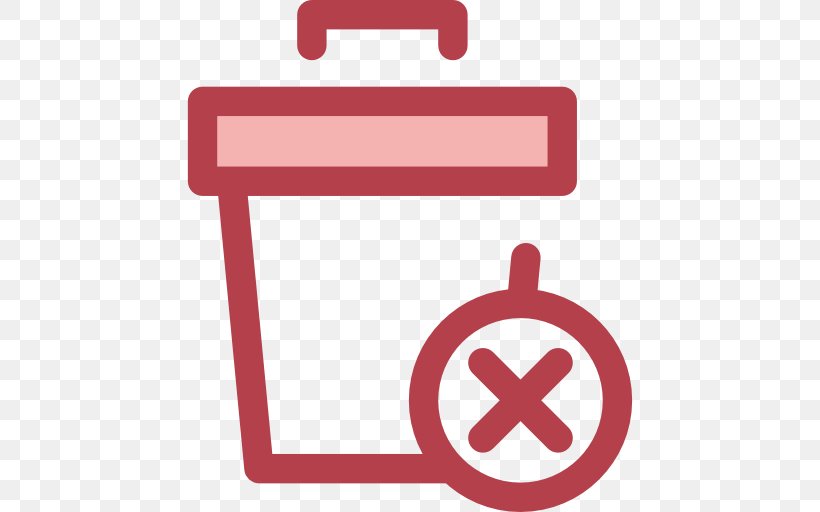 Icon Design Button Rubbish Bins & Waste Paper Baskets, PNG, 512x512px, Icon Design, Area, Brand, Button, Delete Key Download Free