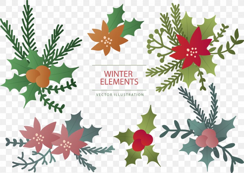 Leaf Christmas Ornament, PNG, 2728x1935px, Leaf, Border, Branch, Christmas, Christmas Decoration Download Free