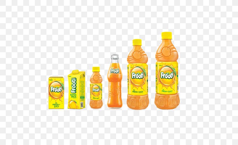 Product Fizzy Drinks Frooti Brand Packaging And Labeling, PNG, 500x500px, Fizzy Drinks, Advertising, Appy Fizz, Bottle, Brand Download Free