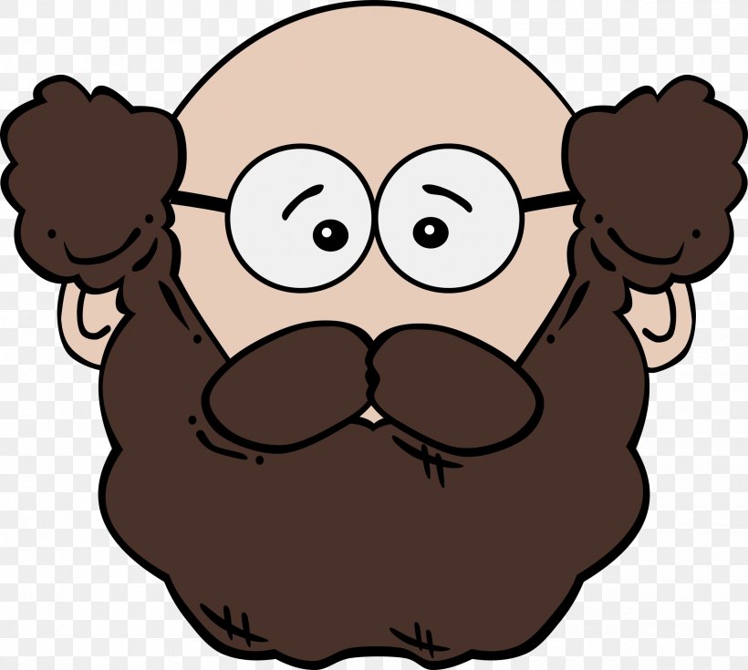 Beard Man Clip Art, PNG, 2400x2154px, Beard, Cartoon, Drawing, Eyewear, Face Download Free