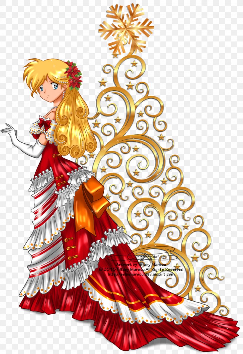 Christmas Tree DeviantArt Fan Art, PNG, 1024x1493px, Watercolor, Cartoon, Flower, Frame, Heart Download Free