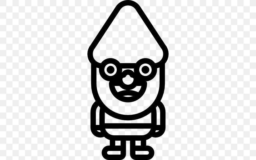 Gnome, PNG, 512x512px, Gnome, Area, Black And White, Fictional Character, Gnome Web Download Free