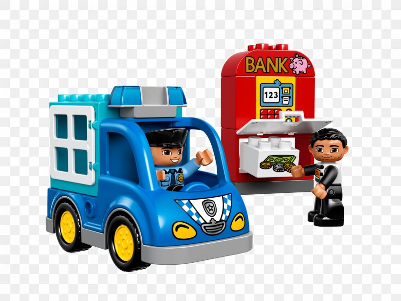 LEGO 10809 Duplo Town Police Patrol Amazon.com Toy The Lego Group, PNG, 2000x1500px, Lego 10809 Duplo Town Police Patrol, Amazoncom, Car, Construction Set, Lego Download Free