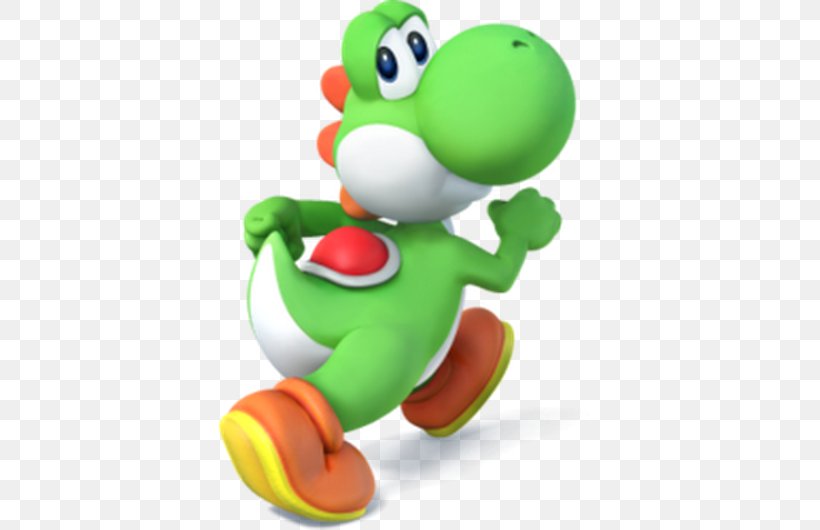 Mario & Yoshi Super Mario World 2: Yoshi's Island Super Smash Bros. For Nintendo 3DS And Wii U, PNG, 530x530px, Mario Yoshi, Amphibian, Figurine, Green, Mario Download Free