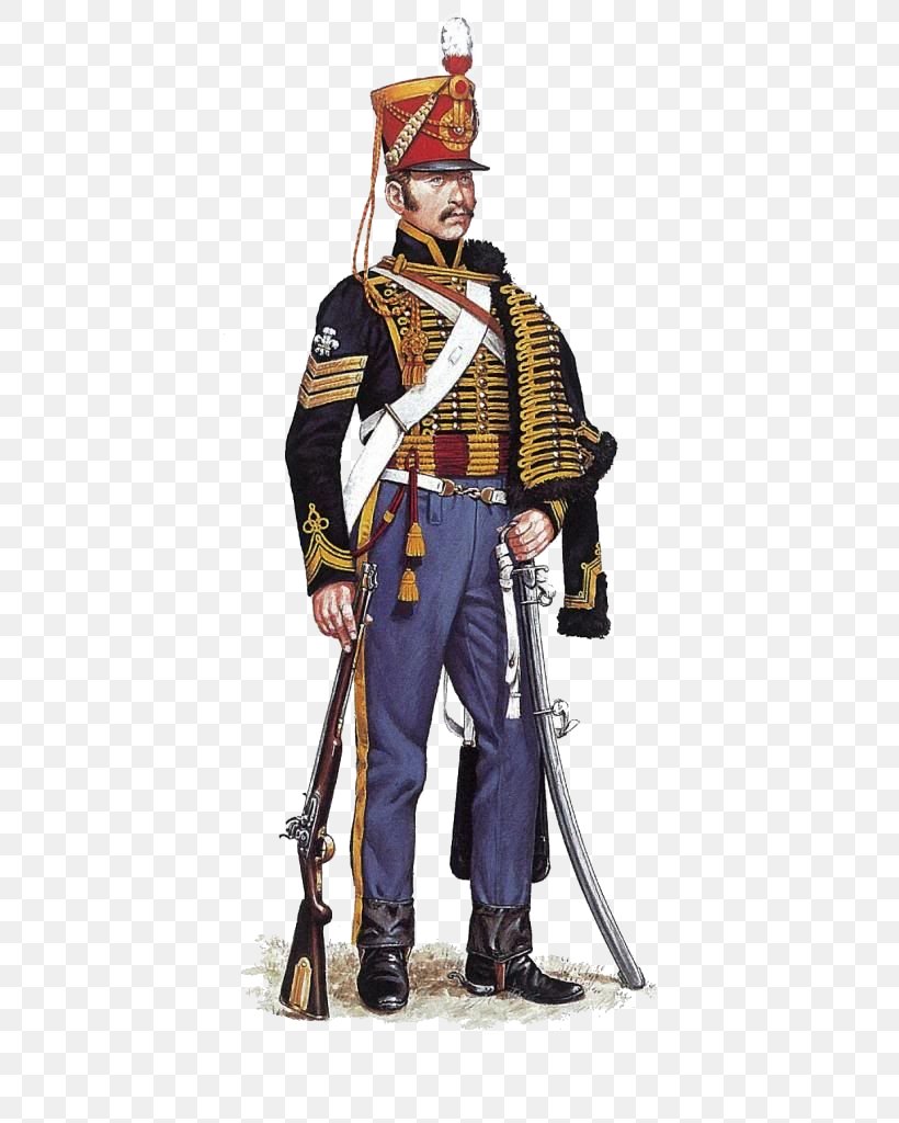 Napoleonic Wars Military Uniforms Light Dragoons Regiment Infantry, PNG, 435x1024px, Napoleonic Wars, Armour, British Army, Costume, Costume Design Download Free