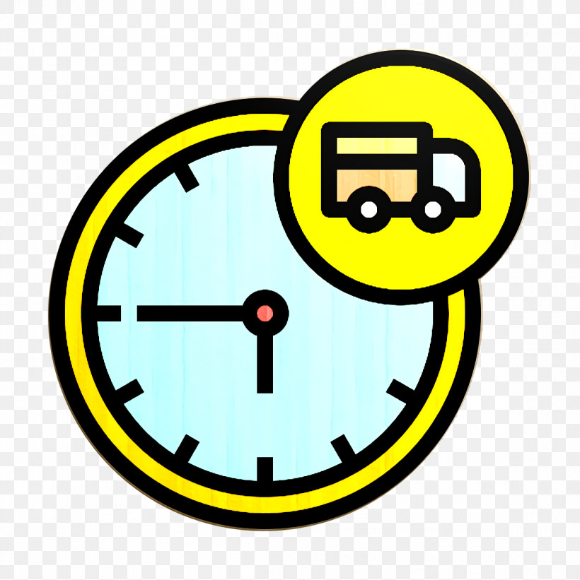 Shopping Icon Time Icon Truck Icon, PNG, 1160x1162px, Shopping Icon, Circle, Clock, Emoticon, Line Download Free