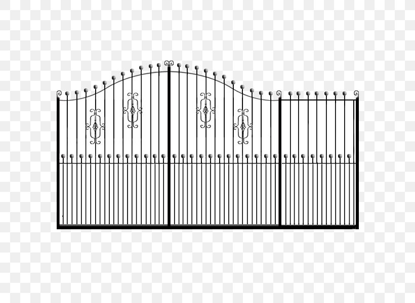 Fence Electric Gates Material Wrought Iron, PNG, 603x600px, Fence, Area, Automation, Black And White, Deck Download Free