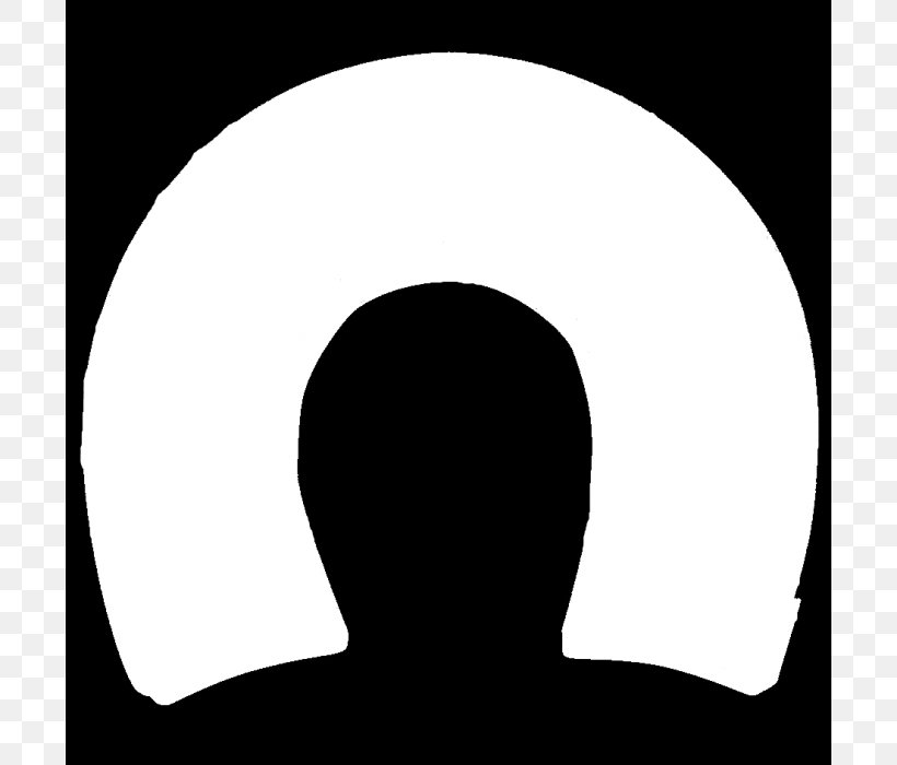 Headgear Black And White Silhouette Circle, PNG, 700x700px, Head, Black, Black And White, Headgear, Monochrome Download Free