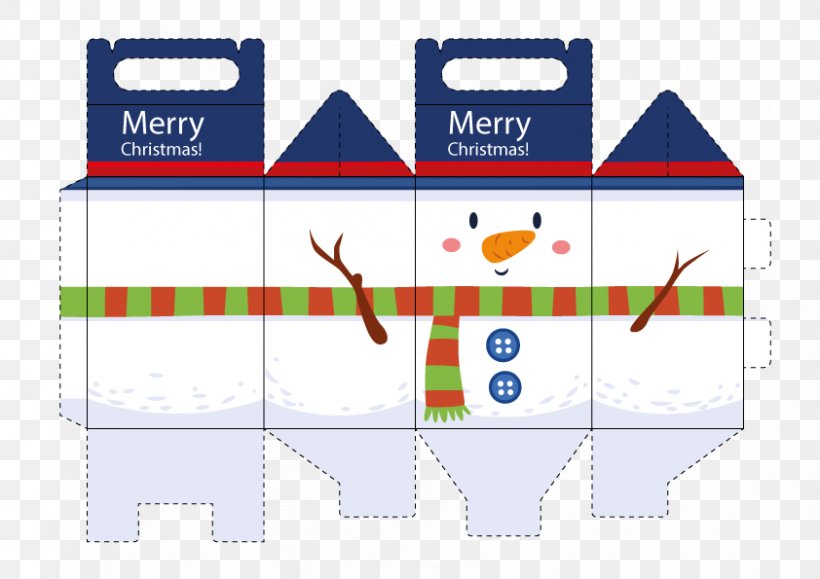 Paper Santa Claus Christmas Gift Box, PNG, 842x595px, Paper, Area, Box, Brand, Christmas Download Free