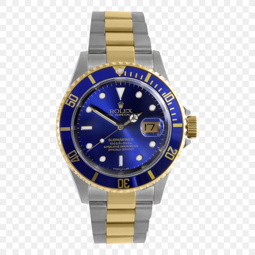 Rolex Submariner Rolex GMT Master II Rolex Datejust Watch, PNG, 1000x1000px, Rolex Submariner, Automatic Watch, Bracelet, Brand, Cobalt Blue Download Free
