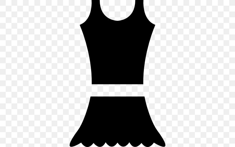 Little Black Dress Skirt Clothing, PNG, 512x512px, Dress, Black, Black And White, Clothing, Cocktail Dress Download Free