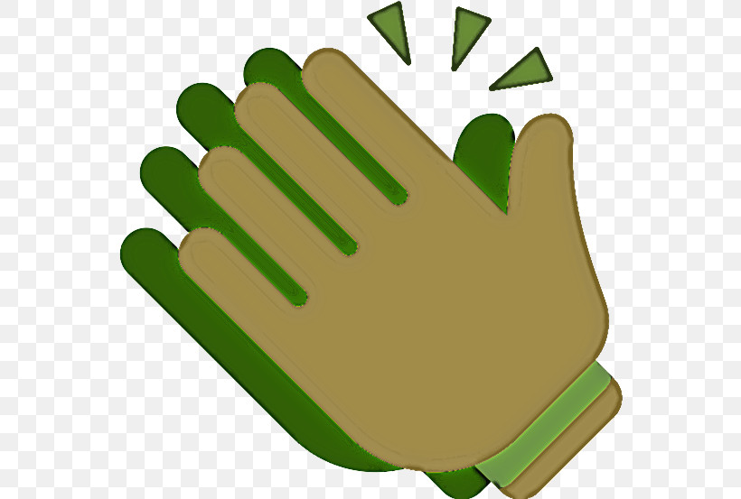 Green Glove Personal Protective Equipment Safety Glove Sports Gear, PNG, 558x553px, Green, Finger, Glove, Grass, Hand Download Free