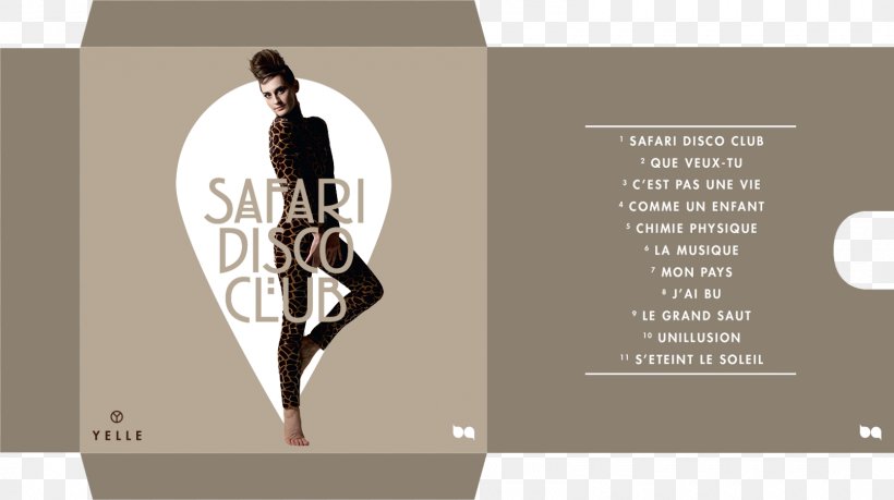 Yelle YouTube Safari Disco Club Graphic Design, PNG, 1600x897px, Yelle, Brand, Brave, Compact Disc, Disco Download Free