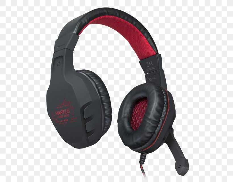 Black Microphone Speedlink Martius Stereo Illuminated Gaming Headset Headphones Video Game, PNG, 640x640px, Black, Audio, Audio Equipment, Computer, Electronic Device Download Free