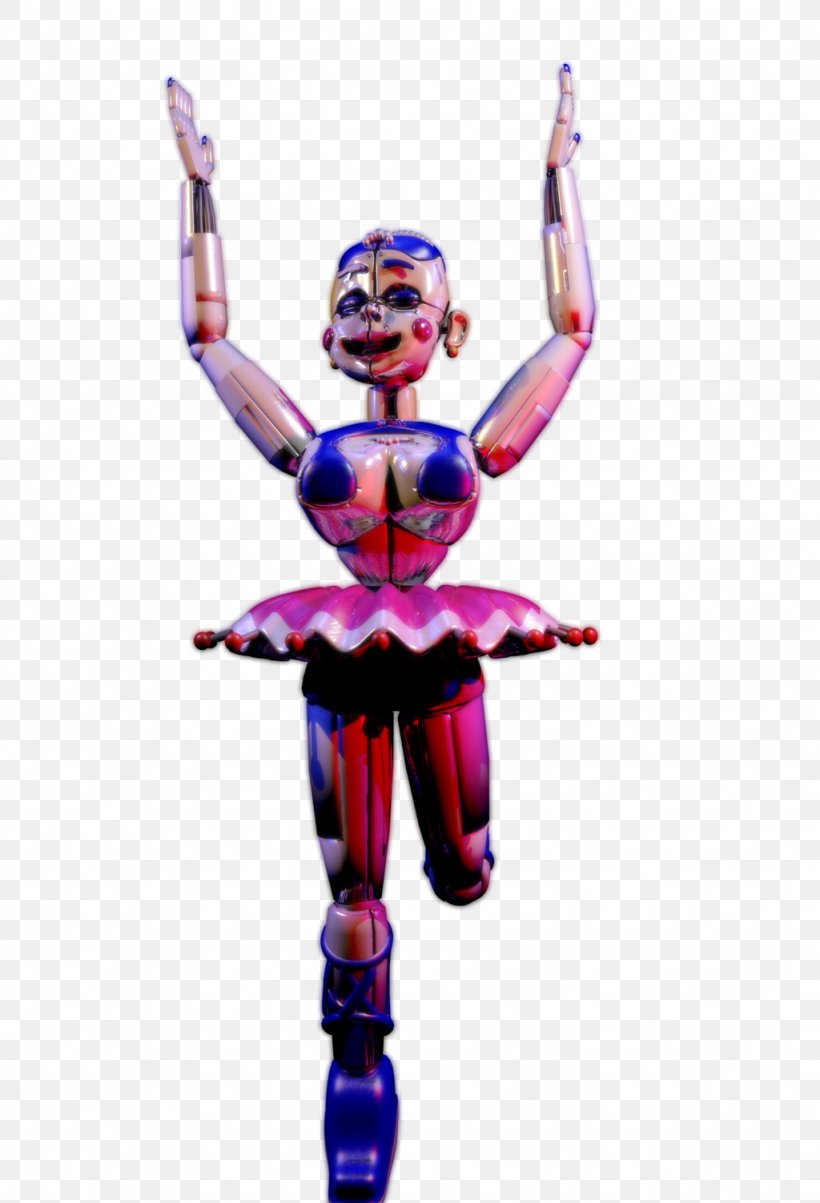 Five Nights At Freddy's: Sister Location Performing Arts Digital Art Dance, PNG, 1024x1503px, Art, Action Figure, Arts, Blender, Costume Download Free