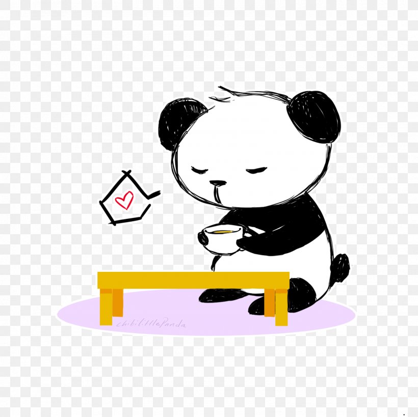 Giant Panda Andy Panda Panda Tea Clip Art, PNG, 1600x1600px, Giant Panda, Andy Panda, Art, Carnivoran, Cartoon Download Free