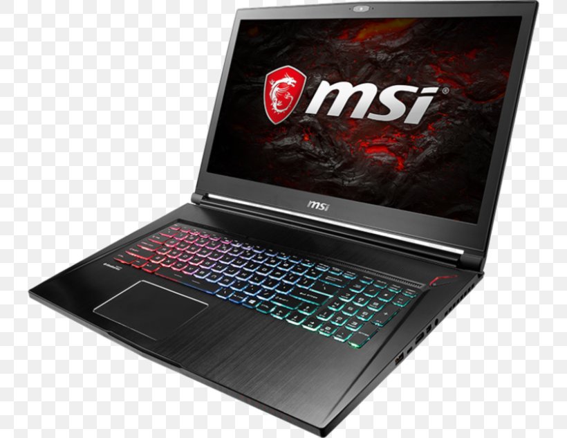 Laptop Mac Book Pro MSI GS73VR Stealth Pro Intel Core I7, PNG, 740x633px, 4k Resolution, Laptop, Computer, Computer Hardware, Ddr4 Sdram Download Free