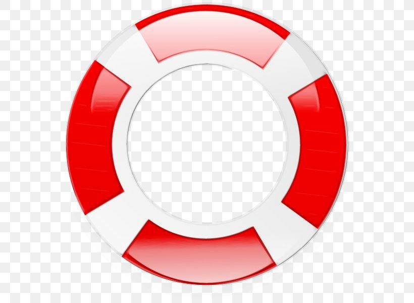 Red Lifebuoy Clip Art Circle Plate, PNG, 600x600px, Watercolor, Lifebuoy, Paint, Plate, Red Download Free