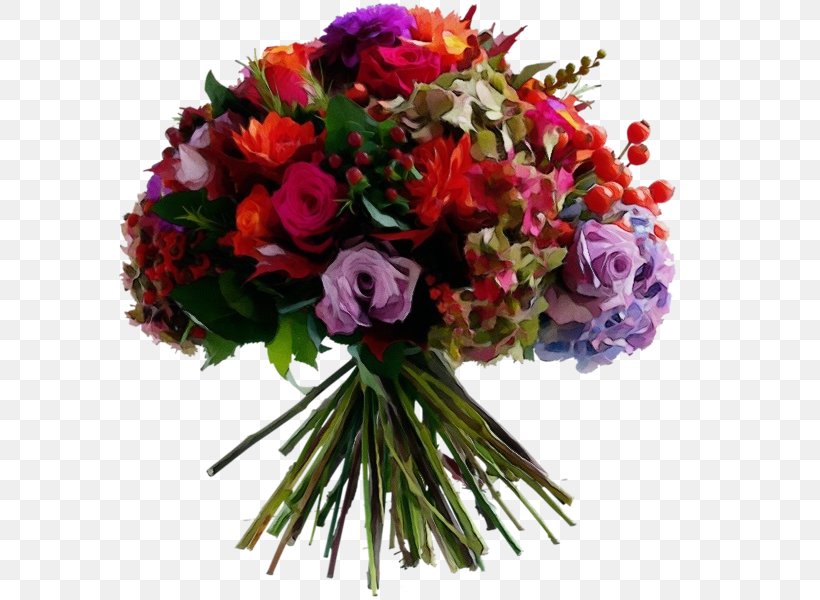 Rose, PNG, 600x600px, Watercolor, Bouquet, Cut Flowers, Floristry, Flower Download Free