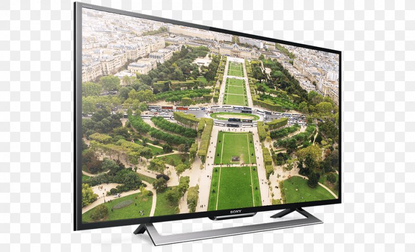 Sony Bravia Smart TV LED-backlit LCD 1080p, PNG, 960x583px, Sony, Bravia, Grass, Hd Ready, Highdefinition Television Download Free