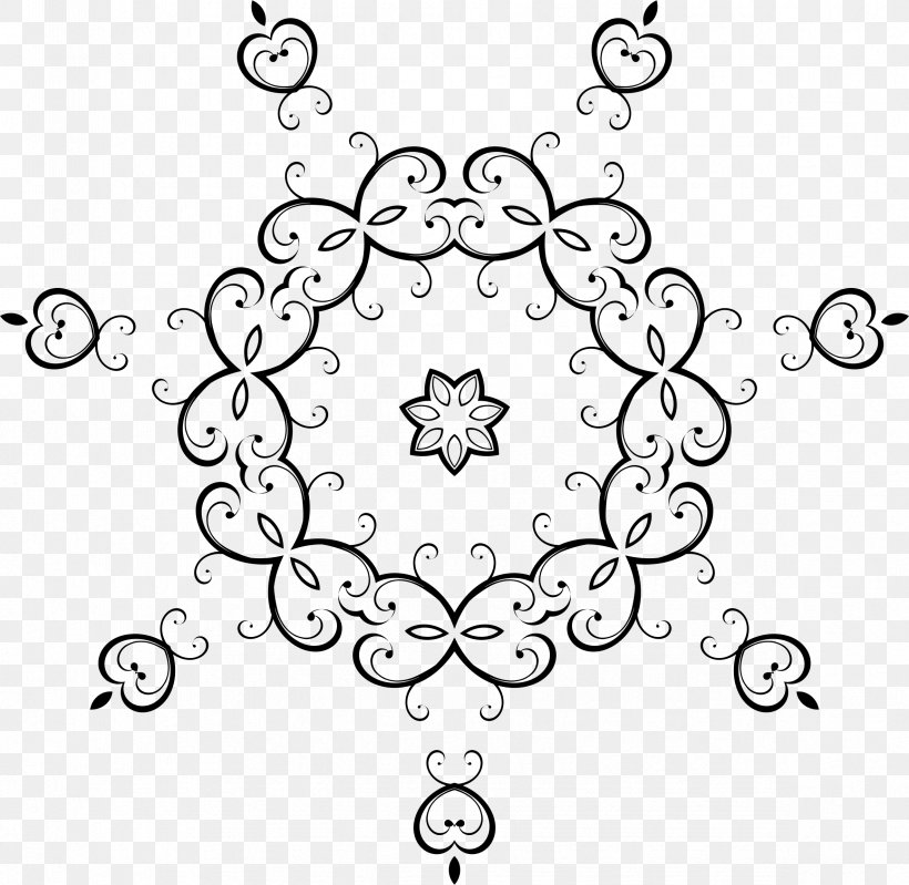 Visual Arts Black And White Line Art, PNG, 2366x2308px, Visual Arts, Area, Black, Black And White, Flora Download Free