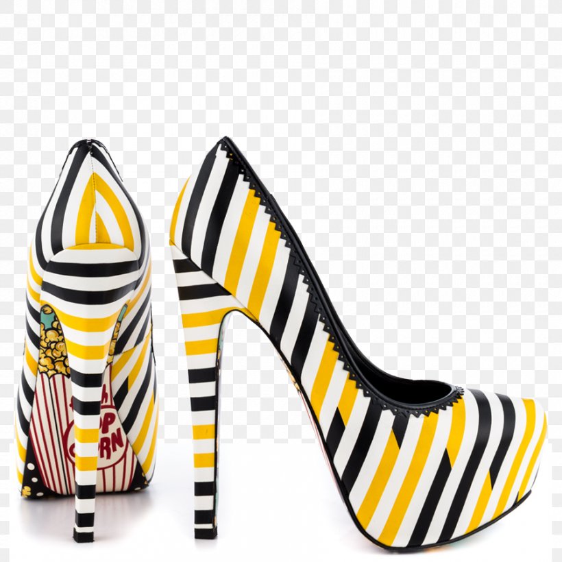 Yellow High-heeled Shoe Court Shoe Stiletto Heel, PNG, 900x900px, Yellow, Basic Pump, Black, Boot, Brand Download Free