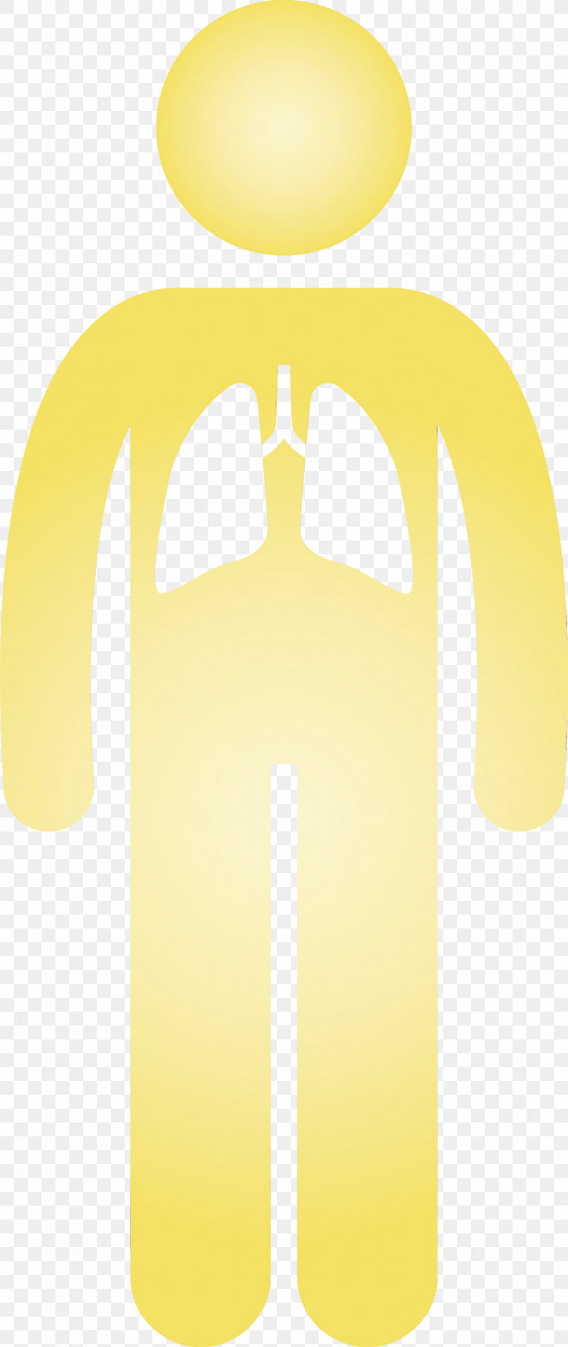 Yellow T-shirt Arch Sleeve Sportswear, PNG, 1265x2999px, Lungs, Arch, Corona Virus Disease, Paint, People Download Free