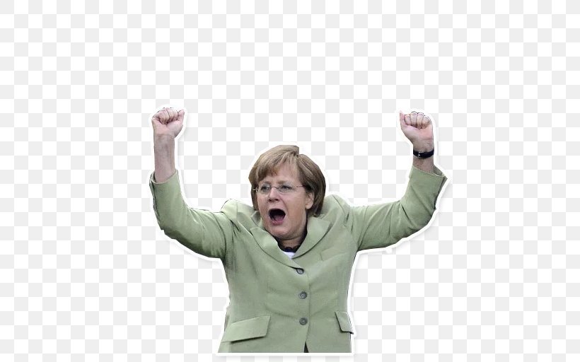 Angela Merkel Sticker Telegram Politician, PNG, 512x512px, Angela Merkel, Aggression, Arm, Client, Computer Program Download Free