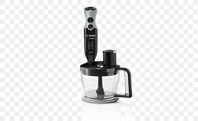 Bosch MSM67190 Immersion Blender 750W Black,Grey Blender Mixer Kitchen, PNG, 500x500px, Immersion Blender, Blender, Bosch, Food Processor, Home Appliance Download Free