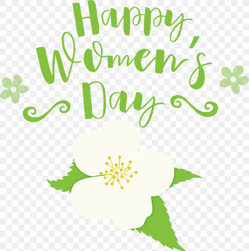 Happy Womens Day Womens Day, PNG, 2973x3000px, Happy Womens Day, Cut Flowers, Floral Design, Flower, Green Download Free
