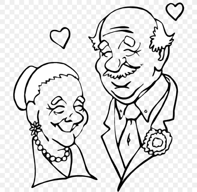 National Grandparents Day Clip Art, PNG, 725x799px, Watercolor, Cartoon, Flower, Frame, Heart Download Free