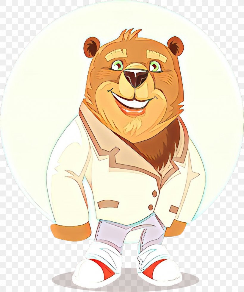 Cartoon Animated Cartoon Bear Brown Bear Clip Art, PNG, 1069x1280px, Cartoon, Animated Cartoon, Bear, Brown Bear, Grizzly Bear Download Free