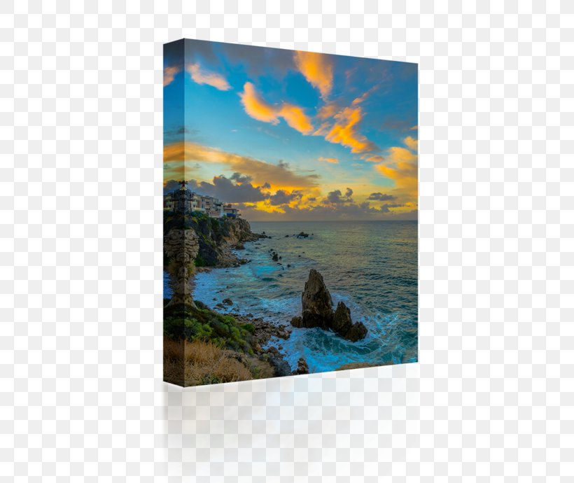 Corona Del Mar, Newport Beach ONSIA® Sound Art™ Image Painting, PNG, 690x690px, Corona Del Mar Newport Beach, Art, Business, California, Canvas Download Free