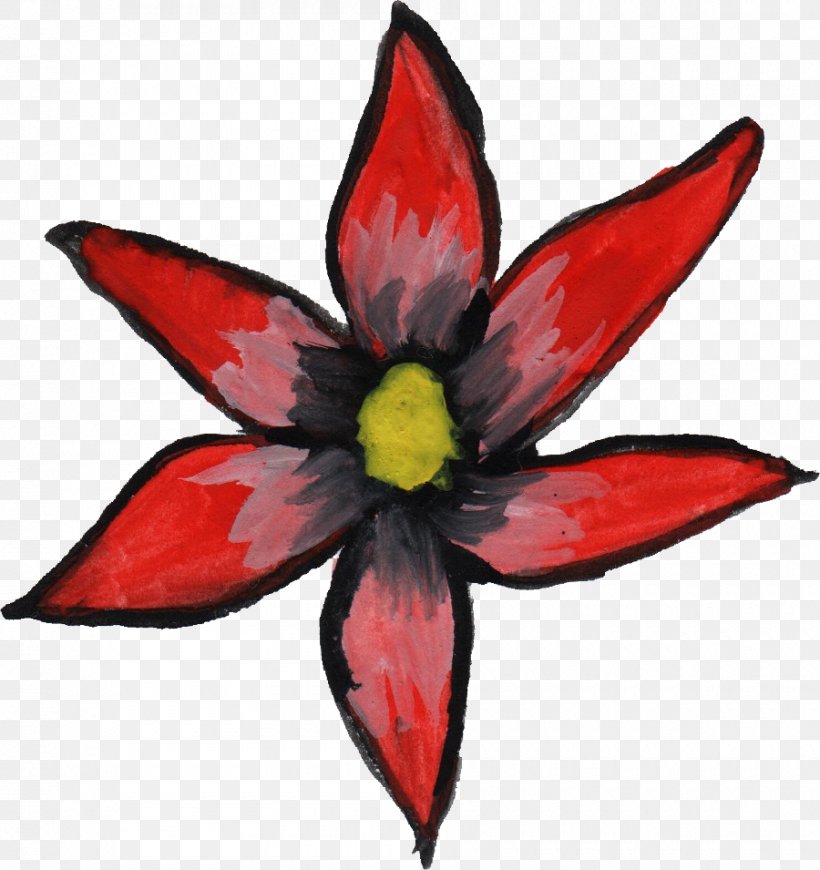 Flower Watercolor Painting Red Drawing, PNG, 900x955px, Flower, Apng, Cut Flowers, Drawing, Flora Download Free