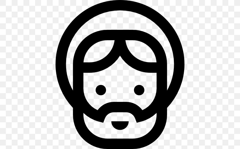 Jesus Easter, PNG, 512x512px, God, Black And White, Face, Facial Expression, Head Download Free